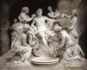 Apollon and the Nymphs