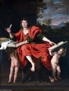 Saint John The Evangelist — Domenichino (domenico Zampieri)