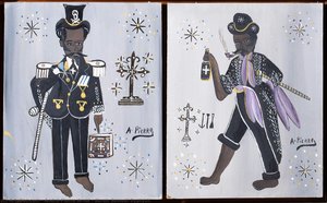 Baron Samedi Dyptych — André-pierre Arnal