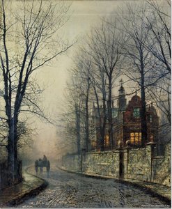 November Moonlight — John Atkinson Grimshaw