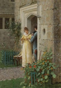 The Request — Edmund Blair Leighton