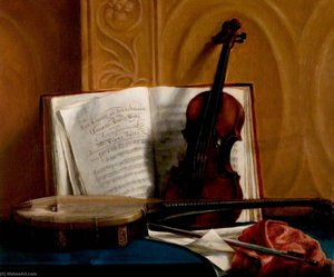 Music — Sir William Nicholson, Academic Art