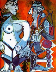 Desnudo Y Fumador — Pablo Picasso