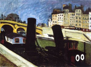 Boats On The Seine — Sándor Ziffer