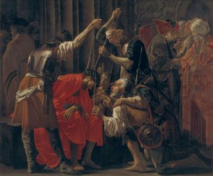 Christ Crowned With Thorns — Hendrick Terbrugghen, Baroque