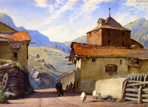 Street Near Simplon Village — Charles Herbert Moore