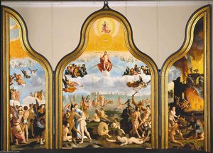 Paintings-the Last Judgment — Lucas Van Leyden