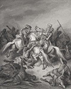 Abishai Saves The Life Of David — Paul Gustave Doré