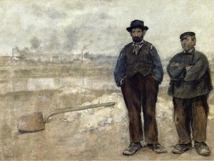 Two Workmen — Jean-françois Raffaelli