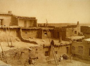 A Corner Of Zuni — Edward Sheriff Curtis