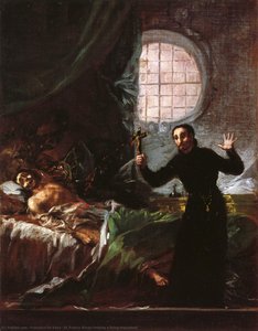 St. Francis Borgia Helping A Dying Impenitent — Francisco José De Goya Y Lucientes
