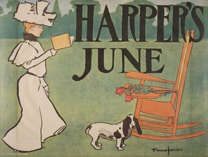 'harper's June', (36 X 47 Cm) (1897) — Edward Penfield