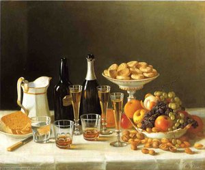 Wine, Cheese And Fruit — John F Francis