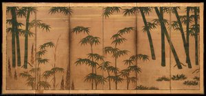 Bamboo In The Four Seasons — Tosa Mitsunobu