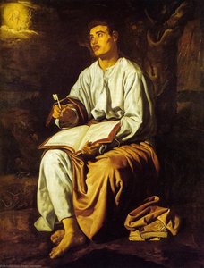 Saint John At Patmos — Diego Velázquez