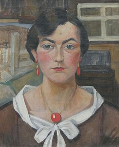 Autoportrait — Yvonne Jean Haffen