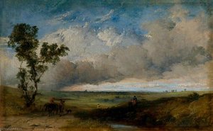 Landscape Sketch — Henry Thomas Dawson