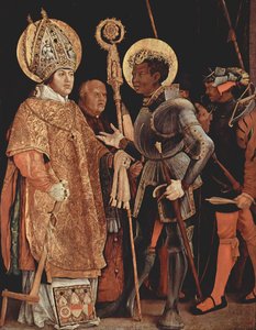 Disputation Of Saints Erasmus And Mauritius (maurice) — Matthias Grünewald, Northern Renaissance