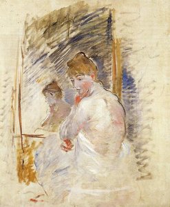 Getting Out Of Bed — Berthe Morisot