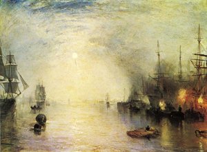 Keelmen Heaving In Coals By Night — Joseph Mallord William Turner, Romanticism