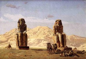 Memnon And Sesostris, (study) — Jean-léon Gérôme