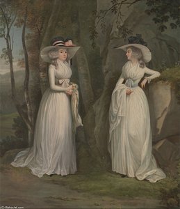 Eleanor And Margaret Ross — Alexander Nasmyth
