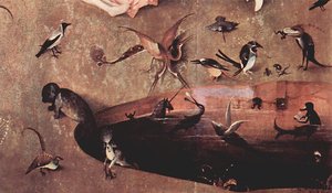 The Garden Of Earthly Delights (detail) (19) — Hieronymus Bosch