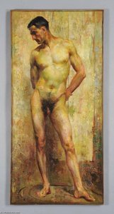 Male Nude — Cesare Tallone