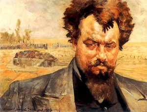 Portrait Of Jana Kasprowicza — Jacek Malczewski