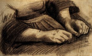 Lap With Hands — Vincent Willem Van Gogh