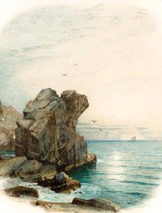 Pulpit Rock, Nahant — William Trost Richards