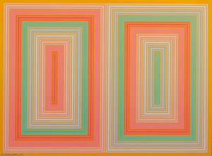 Double Tan — Richard Anuszkiewicz