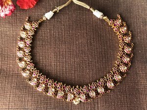 Addigai (necklace) — Citrine By Purvi Dhruv, Contemporary Realism