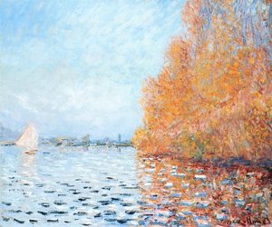 The Siene At Argentuil — Claude Monet