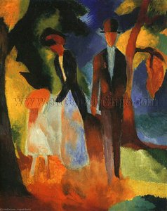 Untitled (8990) — August Macke