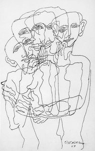 Group To The Four Faces — Ossip Zadkine