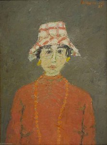 Nanou (portrait Of The Artist's Wife) — Henri Lachièze Rey