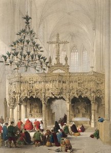 Screen In The Church Of Aerscot — Louis Haghe