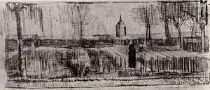 Parsonage Garden — Vincent Willem Van Gogh