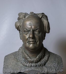 Portrait Of Evgeniy Aronovich Dolmatovsky — Zair Isaakovich Azgur