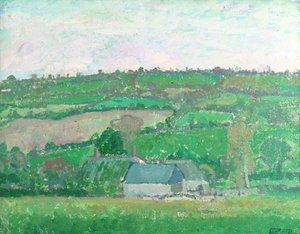 Landscape, Somerset — Spencer Frederick Gore
