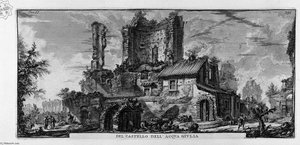 Perspective Of The Front Of The Castle Ruins — Giovanni Battista Piranesi