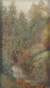 Trees And Stream — Benjamin Haughton