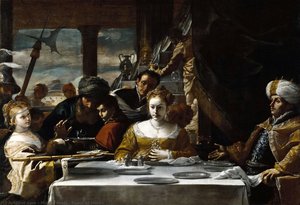 Feast Of Herod — Mattia Preti