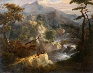 Mountainous Landscape — Benjamin Barker Ii