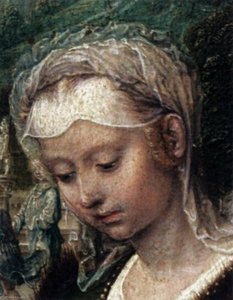 The Malvagna Altarpiece (right Wing, Detail) — Jan Gossart