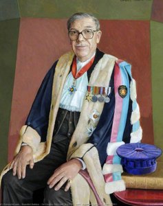 Sir Charles Frossard (b.1922), Kbe, Bailiff Of Guernsey (1982–1992) — Benedict Rubbra