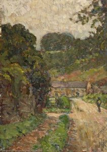 Village Scene — Richard Heyworth