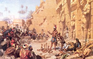 Gentz Kw The Snake Charmer — Orazio Gentleschi