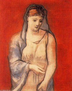 Woman With Blue Veil — Pablo Picasso